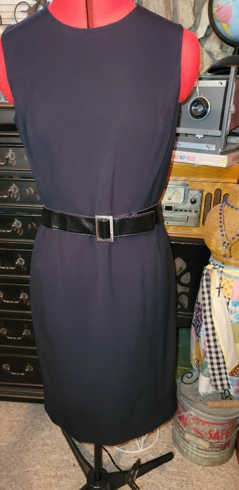 Calvin Klein black sleeveless dress size 6